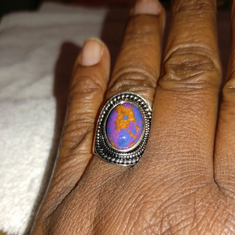 Boho style ring.
